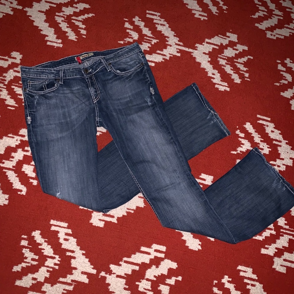 BKE Sabrina Stretch Bootcut Jeans, XLong